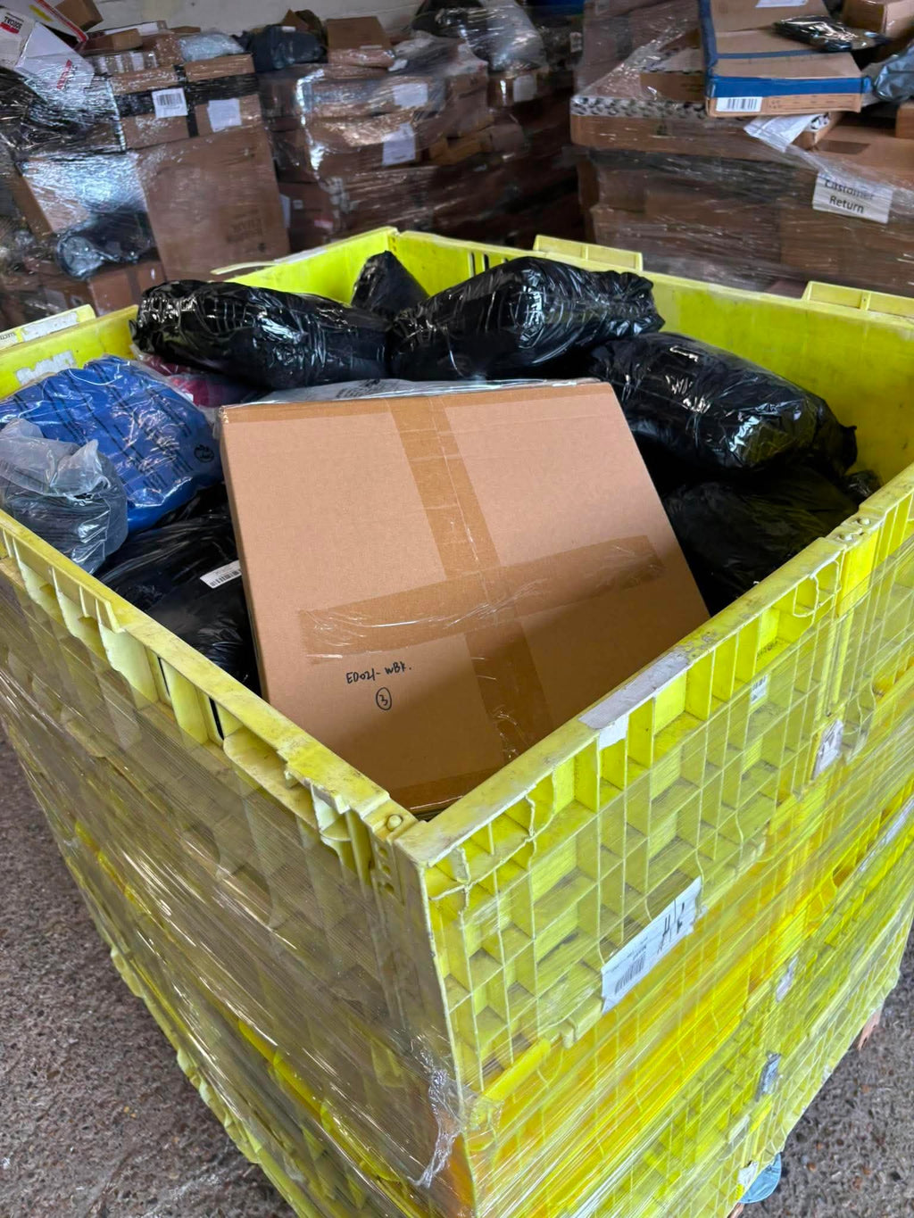 Amazon fulfilment crates