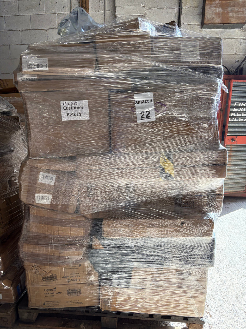 Monster 6.5ft living and home pallets