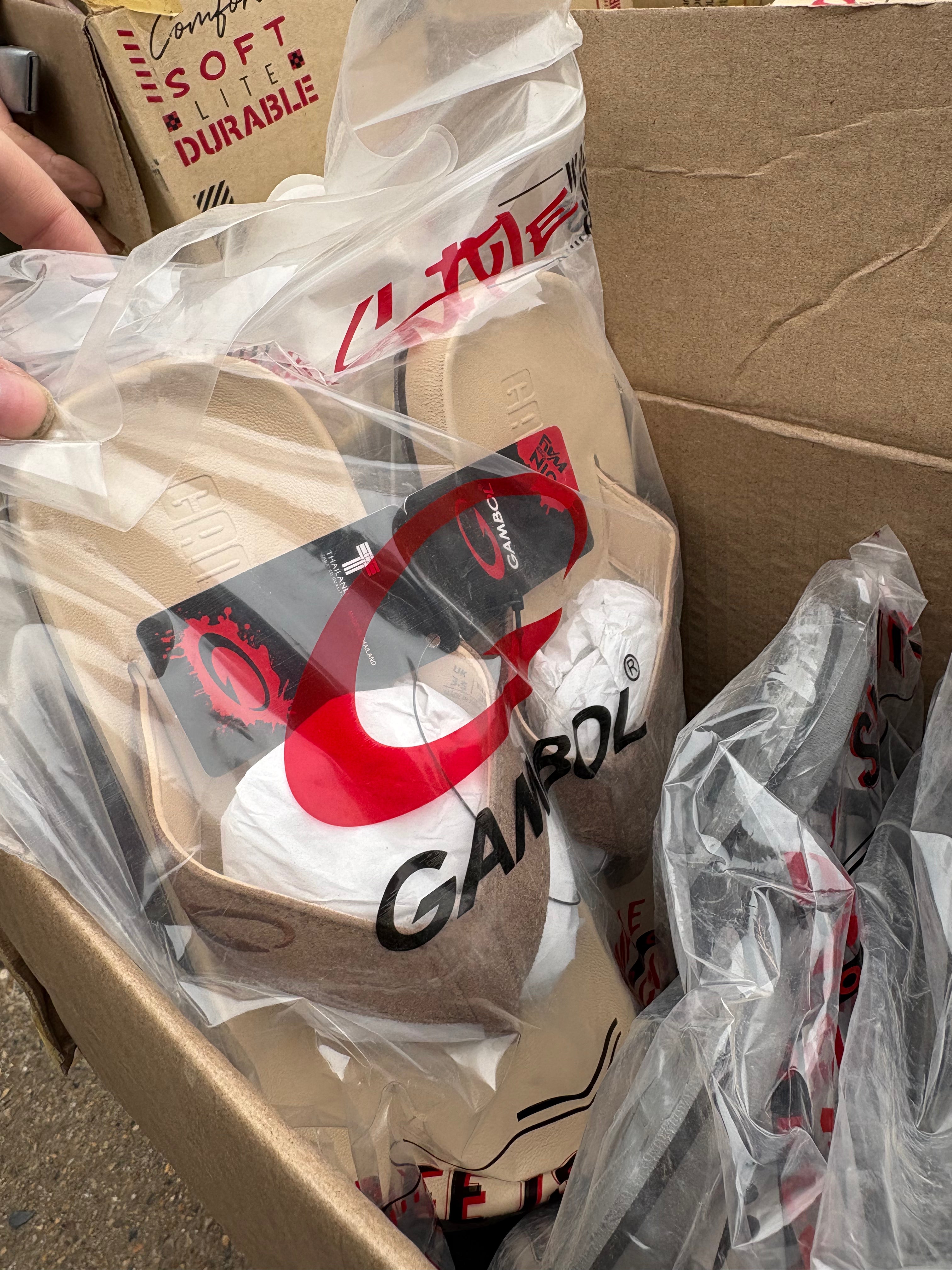 GAMBOL FOOTWEAR PALLETS